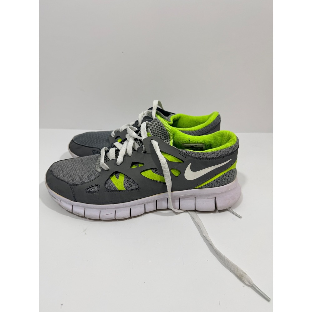 Nike Free Run+ 2 Mens Size 11 Grey Green Good 429881-008 Running Shoes